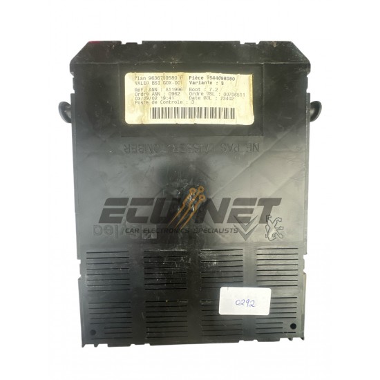ΑΣΦΑΛΕΙΟΘΗΚΗ VALEO BODY CONTROL-BSI PEUGEOT 307/CITROEN 9636760580F 9644098080 VARIANTE B