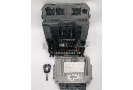 ΣΕΤ ΕΓΚΕΦΑΛΟΥ ΚΙΝΗΤΗΡΑ ΜΕ BSI PEUGEOT 307 1.4 DIESEL 0281010390 9636760580F