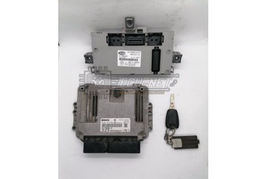 ΣΕΤ ΕΓΚΕΦΑΛΟΥ ΚΙΝΗΤΗΡΑ ΜΕ BSI FIAT DOBLO 1.9 JTD 0281012865 51769367