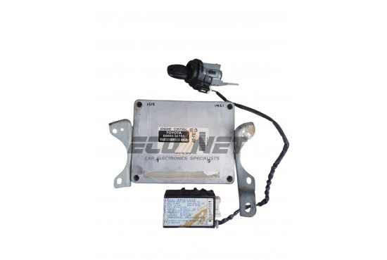 ΣΕΤ ΕΓΚΕΦΑΛΟΥ ΚΙΝΗΤΗΡΑ TOYOTA COROLLA ΜΕ ΜΟΝΑΔΑ IMMOBILIZER ΑΦΑΛΟ ΚΑΙ ΚΛΕΙΔΙ 89661-1A760 89780-12060