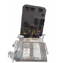 ΣΕΤ ΕΓΚΕΦΑΛΟΥ ΚΙΝΗΤΗΡΑ CITROEN C2 ΜΕ BSI ΚΑΙ ΚΛΕΙΔΙ 9654528680 S118085300K