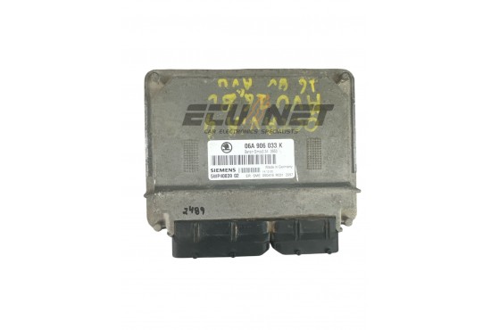 ΕΓΚΕΦΑΛΟΣ ΚΙΝΗΤΗΡΑ SKODA OCTAVIA 1.6 06A906033K 5WP40039