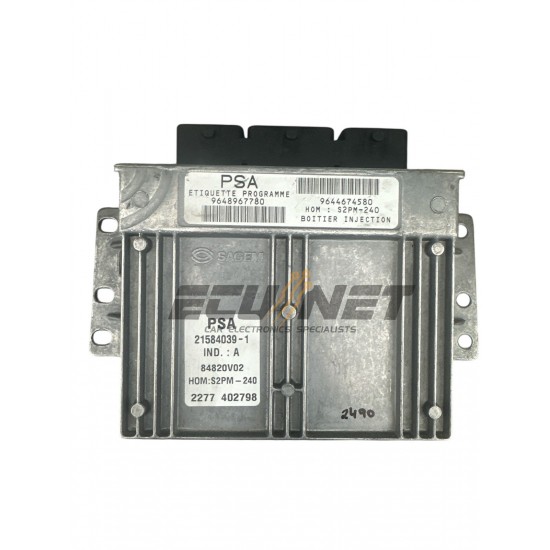 ΕΓΚΕΦΑΛΟΣ ΚΙΝΗΤΗΡΑ CITROEN C5 9648967780 9644674580 S2PM-240 24584039-1