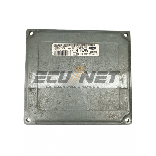 ΕΓΚΕΦΑΛΟΣ ΚΙΝΗΤΗΡΑ SIEMENS FORD FIESTA 1.4 S118107002L 2S6A-12A650-SH 4ROW SIM22
