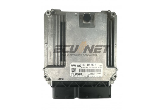 ENGINE ECU BOSCH VW GOLF 1.6 TDI 04L907309E 0281019175 EDC17C64