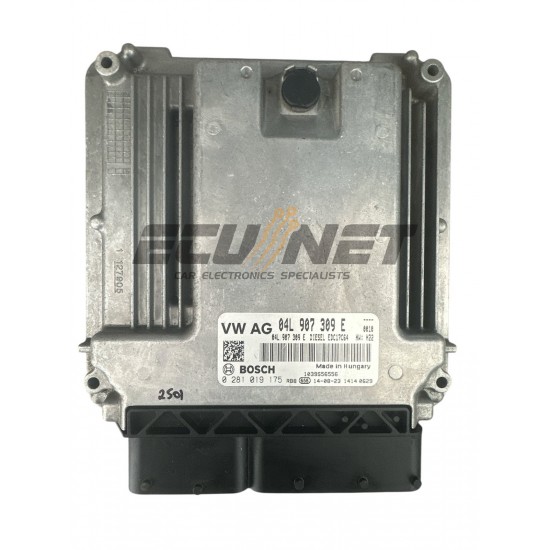 ENGINE ECU BOSCH VW GOLF VII 0281019175 04L907309E