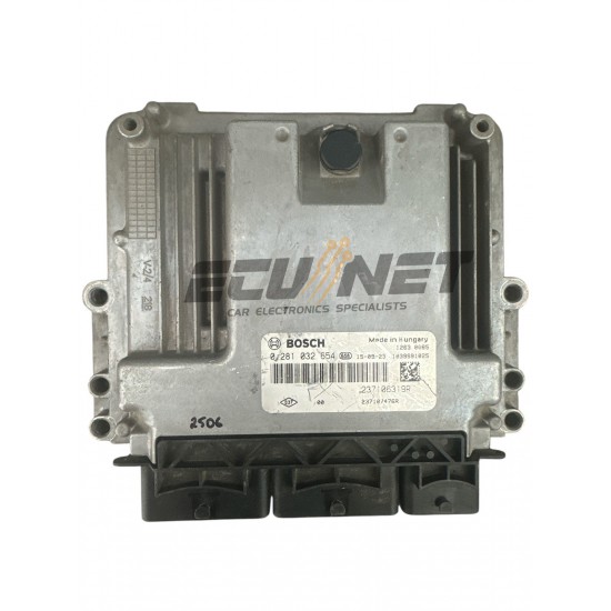 ENGINE ECU BOSCH  RENAULT CAPTUR 1.5 DCI 0281032654 237106319R