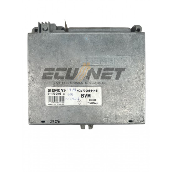 ΕΓΚΕΦΑΛΟΣ ΚΙΝΗΤΗΡΑ SIEMENS RENAULT MEGANE 1.4 S111730108B HOM7700864451 7700874461 BVM