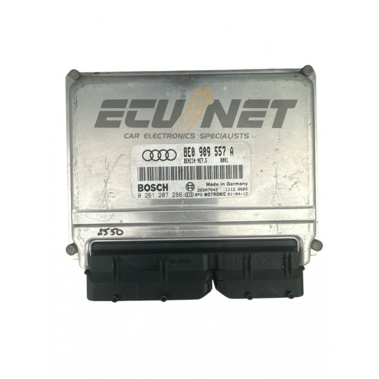 ENGINE ECU BOSCH  AUDI A4 B6 2.0 0261207286 8E0909557A