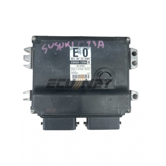 ENGINE ECU DENSO SUZUKI SWIFT 12V 33920-78K00 MB112300-8261