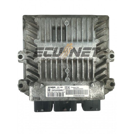 ENGINE ECU SIEMENS C3 1.4 5WS40065B-T SW9650529880 HW9648624280 SID804