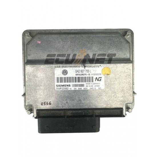 AUTOMATIC GEARBOX ECU SIEMENS VW TOUAREG 3.2 0AD927755L 5WP22062