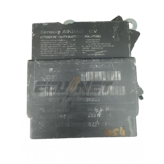 AIRBAG ECU FIAT 500 52491112 A3C08265002