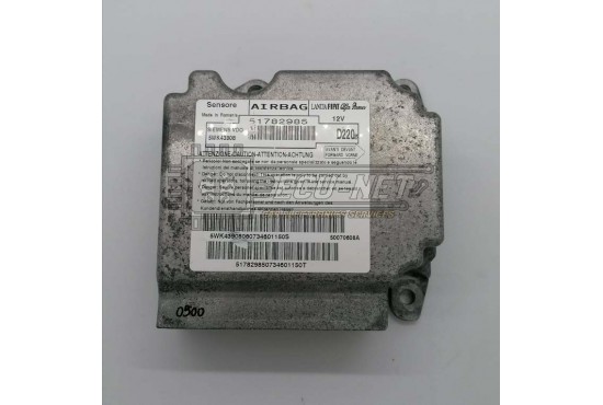 ΕΓΚΕΦΑΛΟΣ AIRBAG ΑΕΡΟΣΑΚΩΝ SIEMENS FIAT 500 51782985 D220 5WK43908
