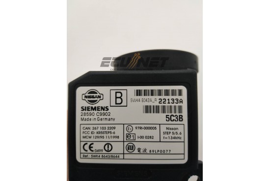 IMMOBILIZER UNIT SIEMENS NISSAN 28590C9902 5WK48042A_R