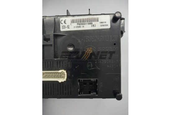 ΑΣΦΑΛΕΙΟΘΗΚΗ BODY CONTROL-BSI UCH-N2 SAGEM RENAULT CLIO 2 P8200311989 2167905-2A
