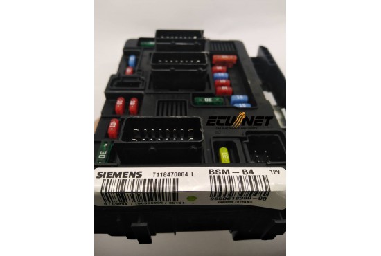 ΑΣΦΑΛΕΙΟΘΗΚΗ BODY CONTROL-BSI SIEMENS PEUGEOT/CITROEN BSM-B4 T118470004L 9650618380-00