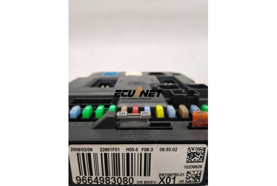 ΣΕΤ ΕΓΚΕΦΑΛΟΥ ΚΙΝΗΤΗΡΑ ΜΕ BSI PEUGEOT 207 KFU 21586539-8A 9664983080