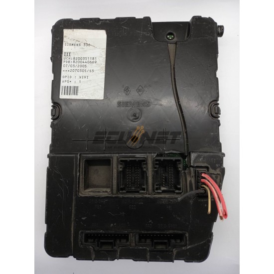 ΑΣΦΑΛΕΙΟΘΗΚΗ BODY CONTROL-BSI SIEMENS RENAULT MEGANE S118400140C 8200351181 UCH-N1