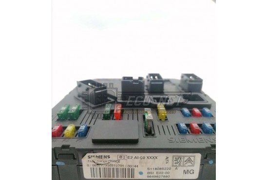 ΑΣΦΑΛΕΙΟΘΗΚΗ BODY CONTROL-BSI SIEMENS BSI E02-00 MG PEUGEOT 206 00'-08' S118085220A 9649627880
