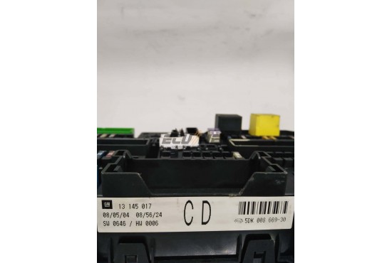 ELECTRIC WICKER BOX BSI BOX GM OPEL ASTRA H 1.7 CDTI 13145017 CD HELLA 5DK008669-30 5DK00866930