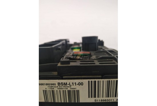ΑΣΦΑΛΕΙΟΘΗΚΗ BODY CONTROL-BSI SIEMENS PEUGEOT/CITROEN S118983011A BSM-L11-00 9661682980