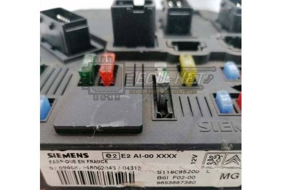 ΣΕΤ ΕΓΚΕΦΑΛΟΥ ΚΙΝΗΤΗΡΑ ΜΕ BSI CITROEN C2/C3 1.4 0281011861 S118085200L