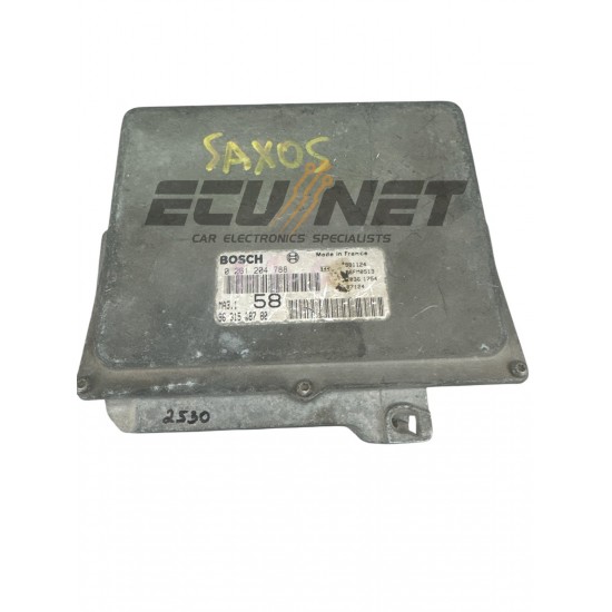 ΕΓΚΕΦΑΛΟΣ ΚΙΝΗΤΗΡΑ BOSCH CITROEN SAXO PEUGEOT 106 1.1 0261204788 9631528780 MA3.1 58