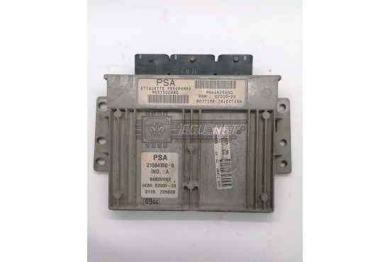 ΕΓΚΕΦΑΛΟΣ ΚΙΝΗΤΗΡΑ SAGEM PEUGEOT 206 1.4 PSA 9644625680 S2000-2A 9651500880