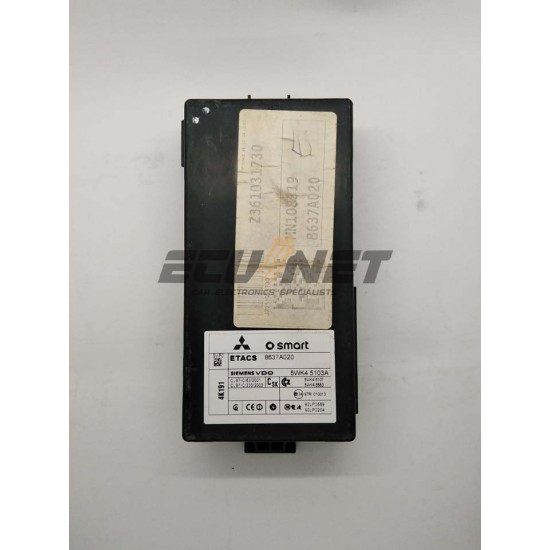 ΜΟΝΑΔΑ ΑΜΑΞΩΜΑΤΟΣ BCM MITSUBISHI COLT SMART 8637A020 5WK45103A