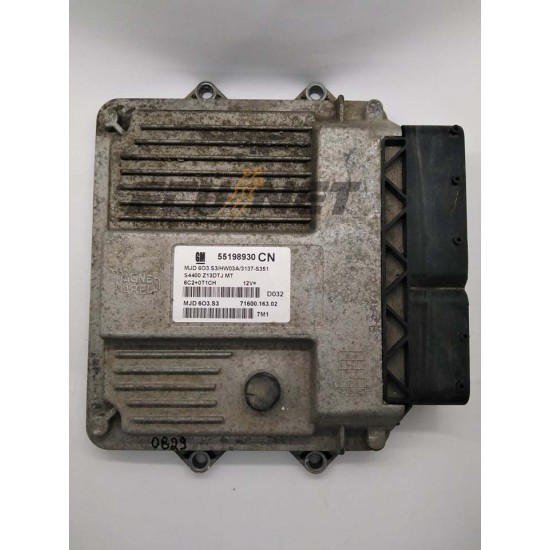 ΕΓΚΕΦΑΛΟΣ ΚΙΝΗΤΗΡΑ MAGNETI MARELLI OPEL CORSA D 1.3 DIESEL 55198930 55198930CN MJD 6O3.S3 7160016302