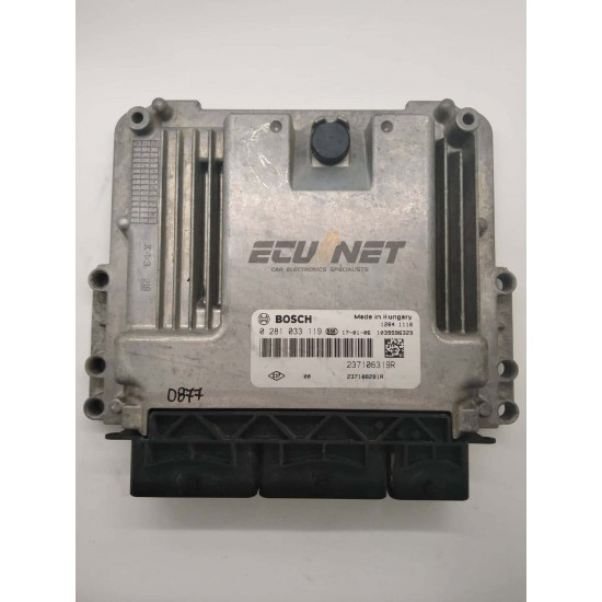 ΕΓΚΕΦΑΛΟΣ ΚΙΝΗΤΗΡΑ BOSCH RENAULT CLIO 1.4 0281033119 237106319R 1039S96329