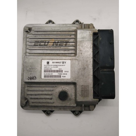 ΕΓΚΕΦΑΛΟΣ ΚΙΝΗΤΗΡΑ MAGNETI MARELLI OPEL MERIVA 1.3 CDTI 55198927 MJD 6O2.M1 7160013504