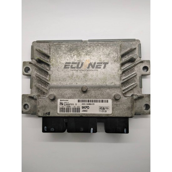 ΕΓΚΕΦΑΛΟΣ ΚΙΝΗΤΗΡΑ CONTINENTAL FORD FIESTA S180047012D AV21-12A650-CD 9KPD J38AC