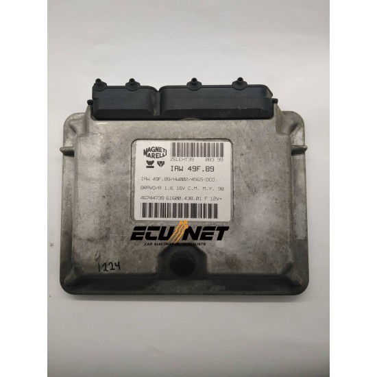 ΕΓΚΕΦΑΛΟΣ ΚΙΝΗΤΗΡΑ MAGNETI MARELLI FIAT BRAVO 1.6 IAW 49F.B9 46744739 6160043801