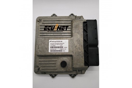 ENGINE ECU MAGNETI MARELLI FIAT QUBO 1.3 JTD 51839149 MJD 6F3.H3 7160021101