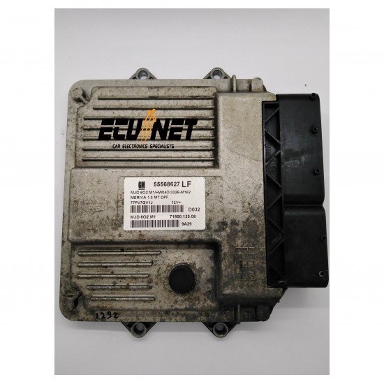 ΕΓΚΕΦΑΛΟΣ ΚΙΝΗΤΗΡΑ MAGNETI MARELLI OPEL MERIVA 1.3 CDTI 55568627LF MJD 6O2.M1 7160013506