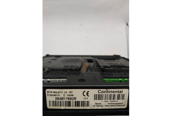 ΕΓΚΕΦΑΛΟΣ ΑΝΕΣΗΣ BCM CONTINENTAL RENAULT MEGANE 284B17882R S180098101
