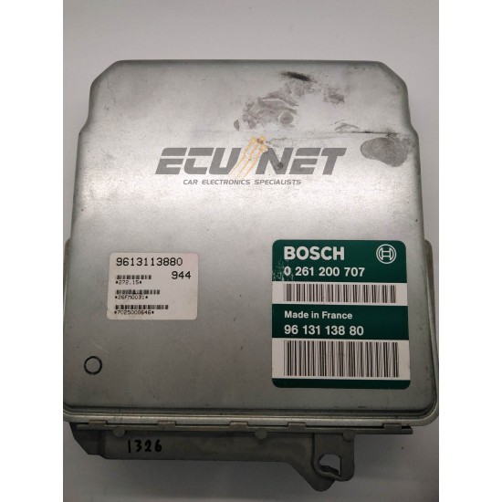 ΕΓΚΕΦΑΛΟΣ ΚΙΝΗΤΗΡΑ BOSCH PEUGEOT 106 1.1 0261200707 9613113880 9613113880