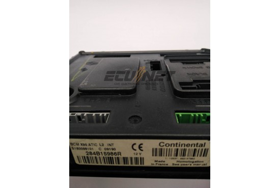 ΕΓΚΕΦΑΛΟΣ ΑΝΕΣΗΣ BCM CONTINENTAL RENAULT MEGANE 1.5 DCI 284B15986R S180098101