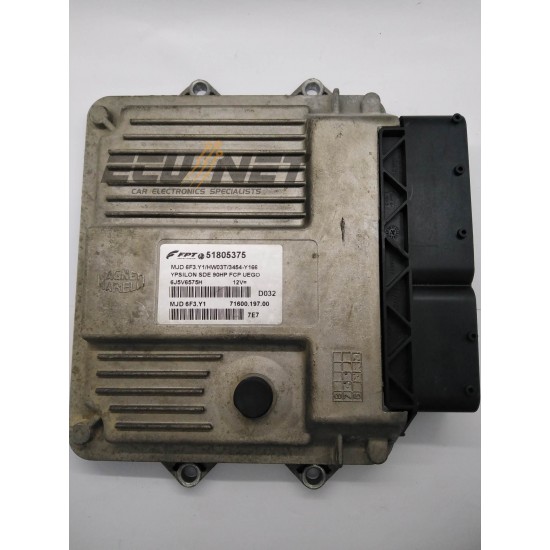 ΕΓΚΕΦΑΛΟΣ ΚΙΝΗΤΗΡΑ MAGNETI MARELLI LANCIA YPSILON 1.3 MJD 51805375 MJD 6F3.Y1 71600.197.00