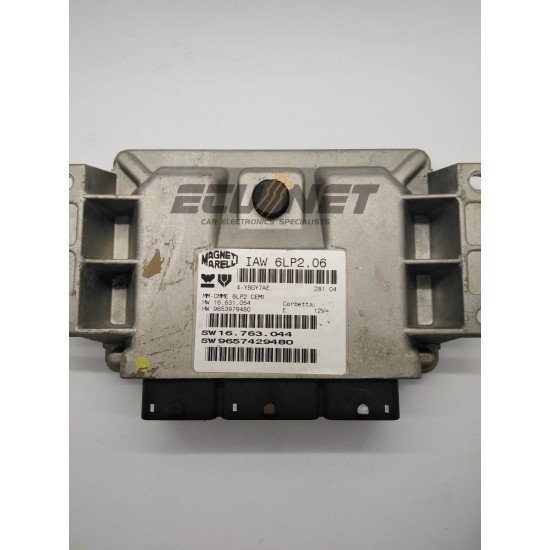 ΕΓΚΕΦΑΛΟΣ ΚΙΝΗΤΗΡΑ MAGNETI MARELLI CITROEN C3 1.4 IAW 6LP2.06 HW16631054 HW9653979480 SW16763044 SW9657429480