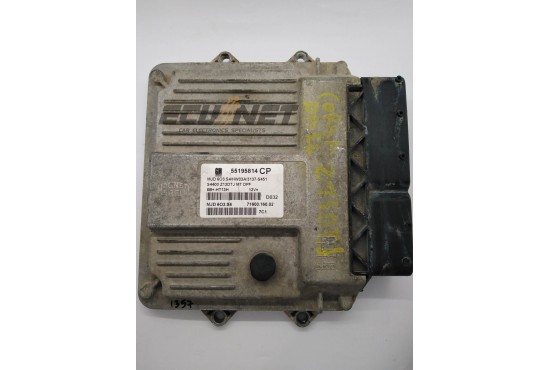 ENGINE ECU GM OPEL CORSA D 1.3 CDTI Z13DTJ 55195814CP MJD 6O3.S4 71600.160.02