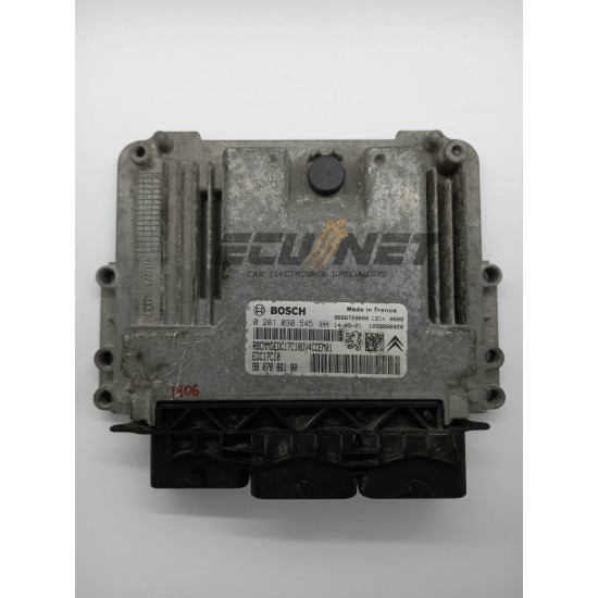 ΕΓΚΕΦΑΛΟΣ ΚΙΝΗΤΗΡΑ BOSCH PEUGEOT 208 1.4 HDI 0281030545 EDC17C10 9807886180 1039S66020