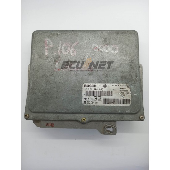 ΕΓΚΕΦΑΛΟΣ ΚΙΝΗΤΗΡΑ BOSCH PEUGEOT 106 1.0 0261204625 MA3.1 9630278480