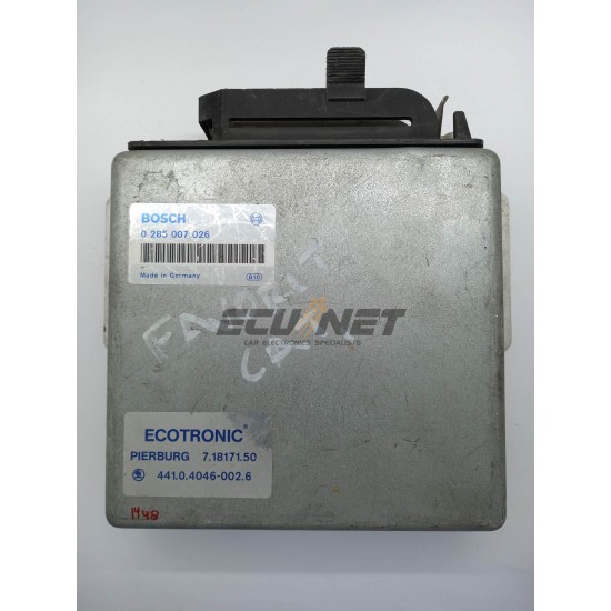 ΕΓΚΕΦΑΛΟΣ ΚΙΝΗΤΗΡΑ BOSCH SKODA FAVORIT 1.3 0285007026