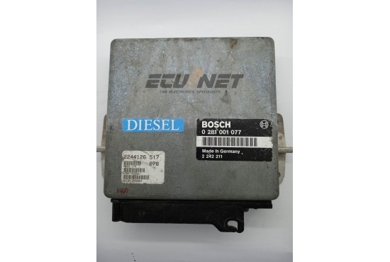 ΕΓΚΕΦΑΛΟΣ ΚΙΝΗΤΗΡΑ BOSCH BMW E34 2.4 0281001077 2242211