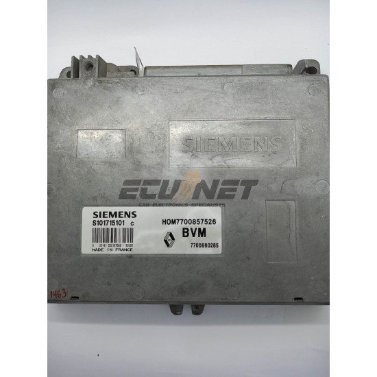 ΕΓΚΕΦΑΛΟΣ ΚΙΝΗΤΗΡΑ SIEMENS RENAULT 19 1.8 16V S101715101C HOM7700857526 7700860285 