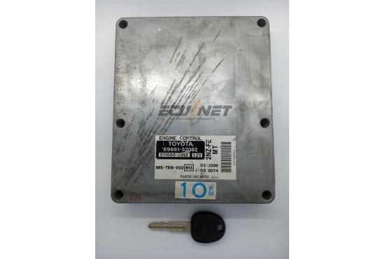 ΕΓΚΕΦΑΛΟΣ ΚΙΝΗΤΗΡΑ FUJITSU TOYOTA YARIS 1.3 ΜΕ ΚΛΕΙΔΙ 89661-52082 211000-5992