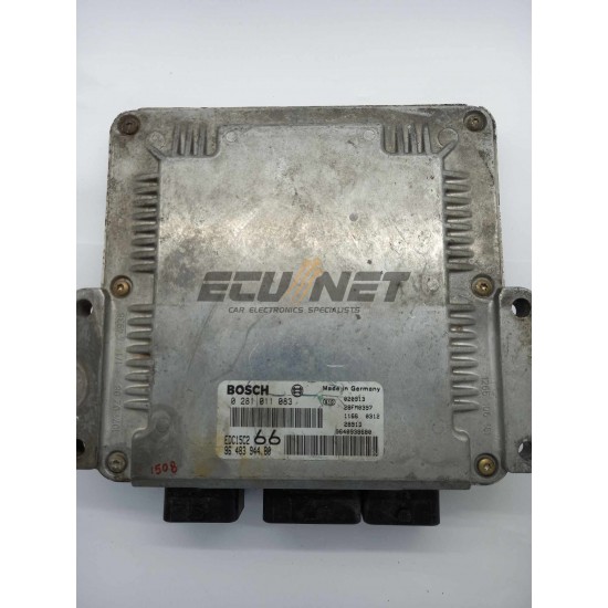 ΕΓΚΕΦΑΛΟΣ ΚΙΝΗΤΗΡΑ BOSCH PEUGEOT 206 2.0 HDI 0281011083 EDC15C2 9648394480